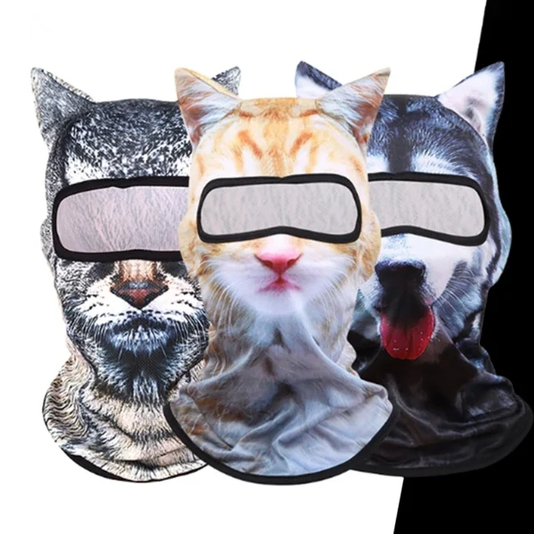 کالکشن ماسک فول فیس سه بعدی گربه ای Balaclava